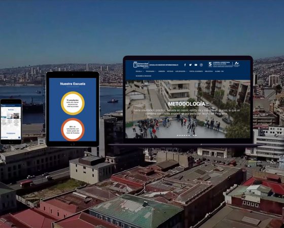 Diseño de página web Valparaíso